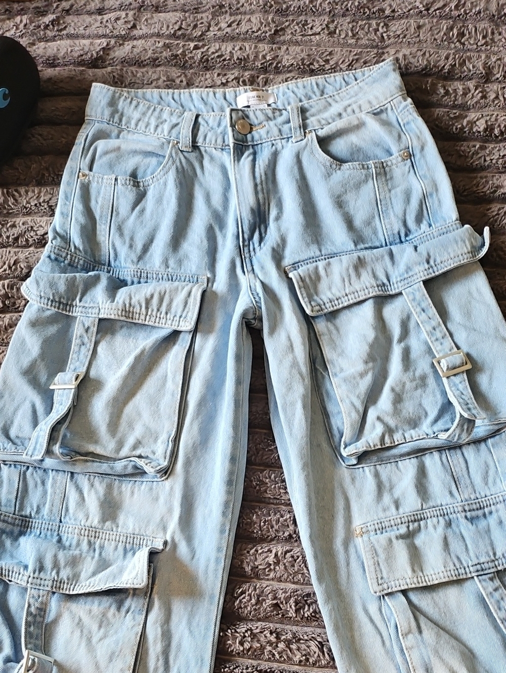 Forever 21 New Cargo Jeans
